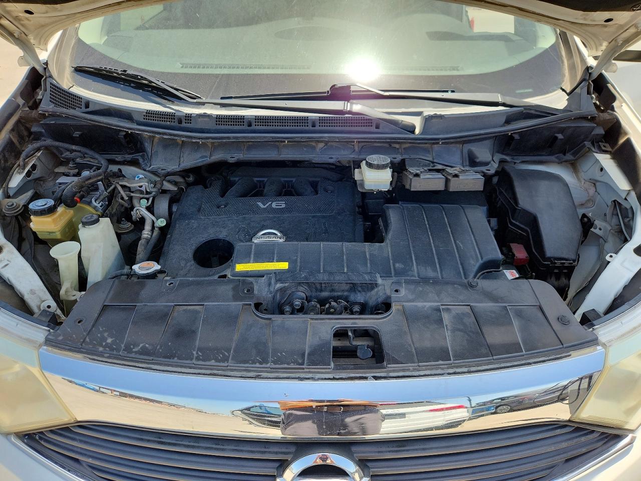 2012 Nissan Quest 3.5 S Белый vin: JN8AE2KP4C9039304