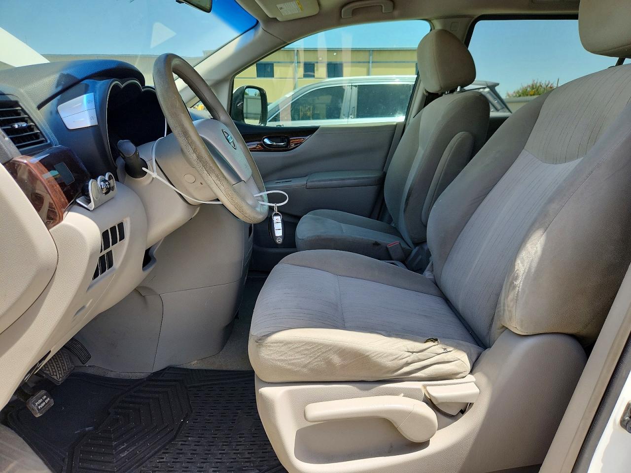 2012 Nissan Quest 3.5 S Белый vin: JN8AE2KP4C9039304