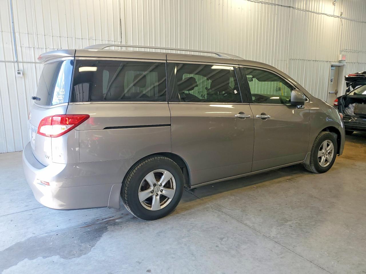 2012 Nissan Quest 3.5 S Silver vin: JN8AE2KP4C9047368