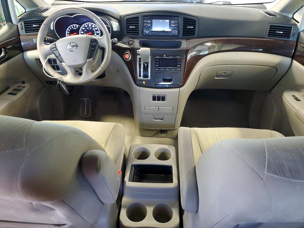 2012 Nissan Quest 3.5 S Silver vin: JN8AE2KP4C9047368