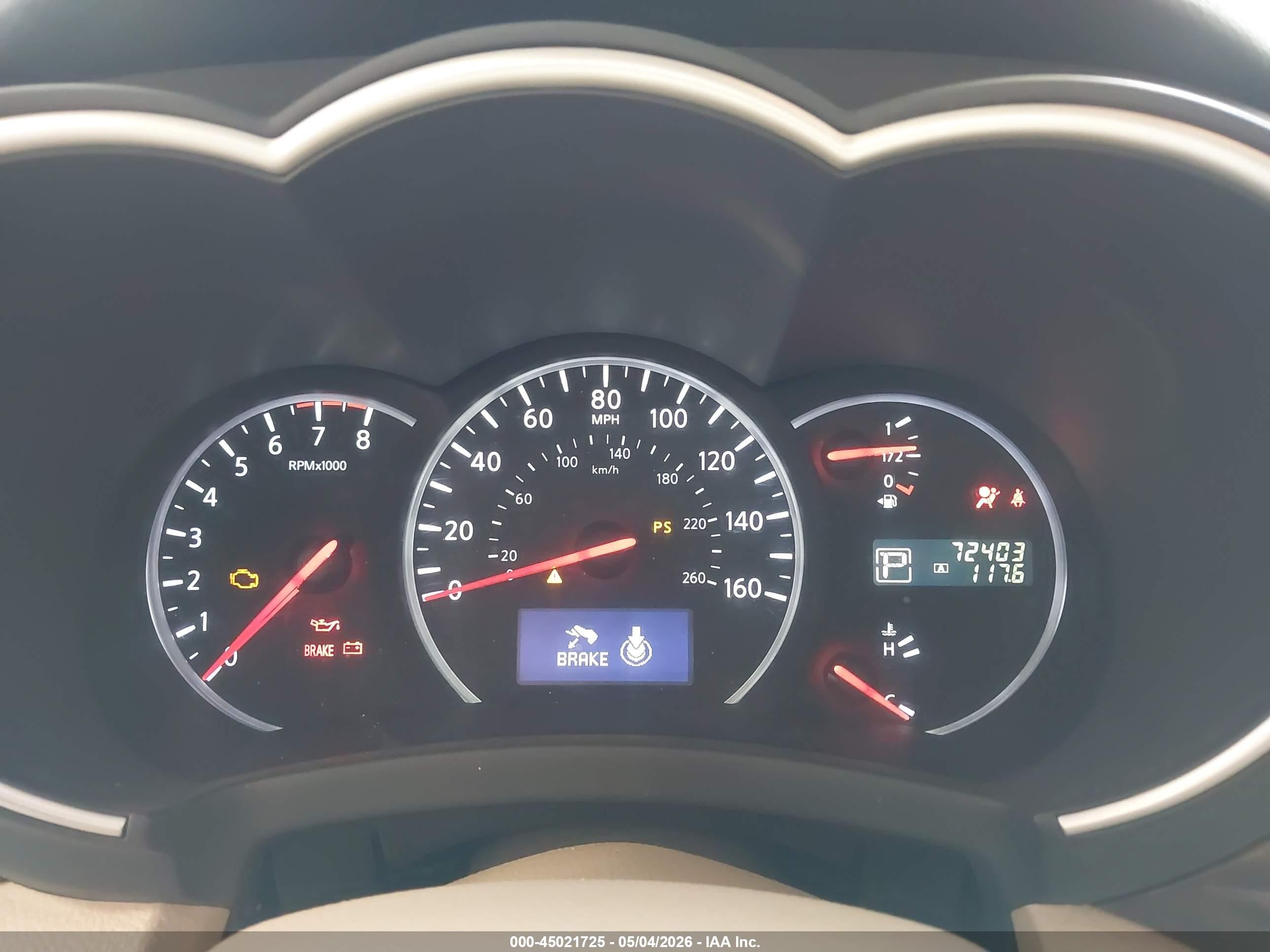 2014 Nissan Quest Sv Gray vin: JN8AE2KP4E9101657