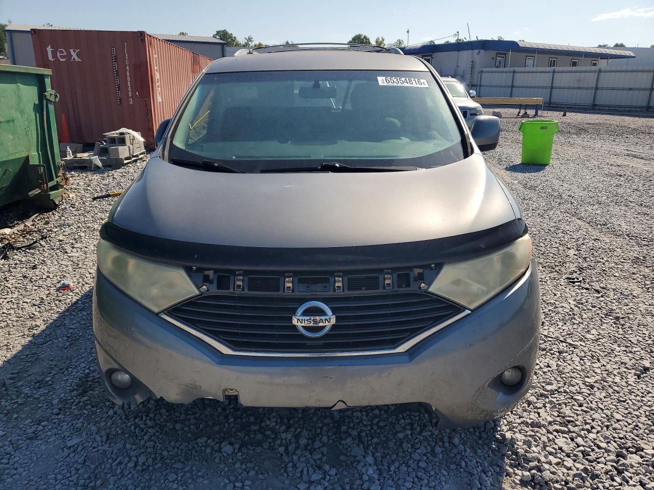 2014 Nissan Quest 3.5 Sv Gray vin: JN8AE2KP4E9104672