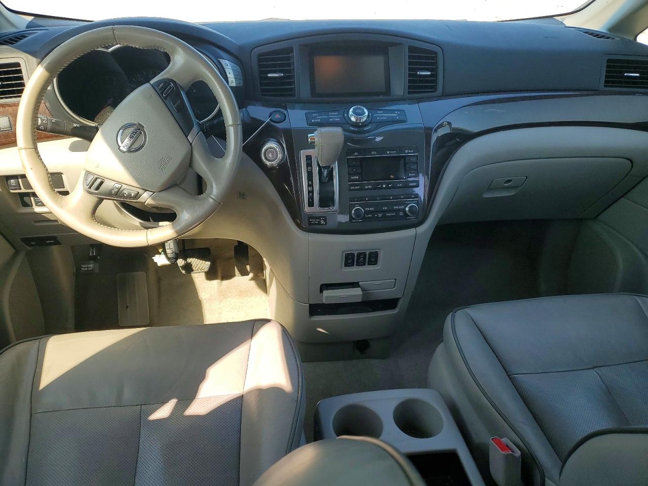 2014 Nissan Quest 3.5 Sv Gray vin: JN8AE2KP4E9104672