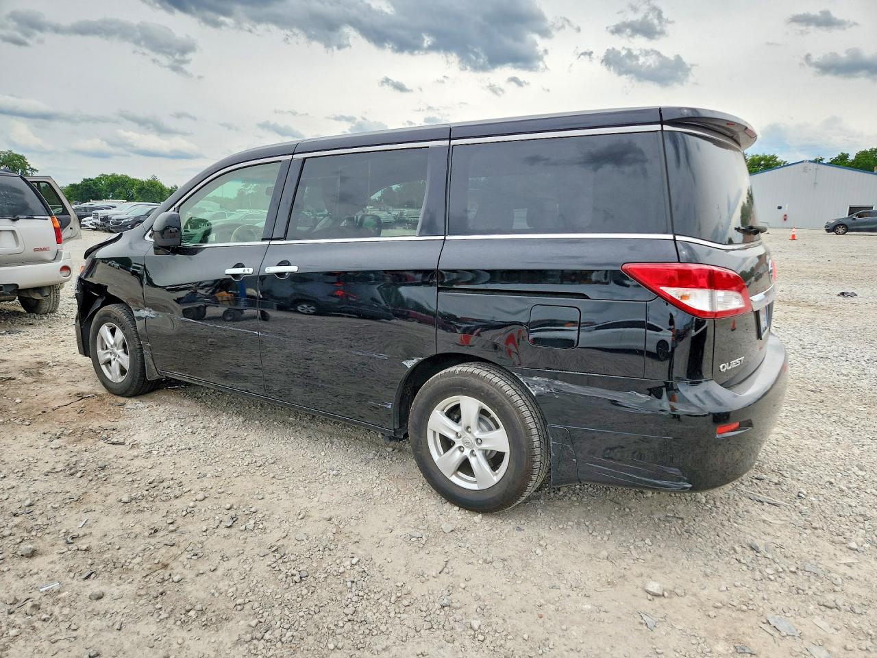 2015 Nissan Quest 3.5 Sv Black vin: JN8AE2KP4F9120324