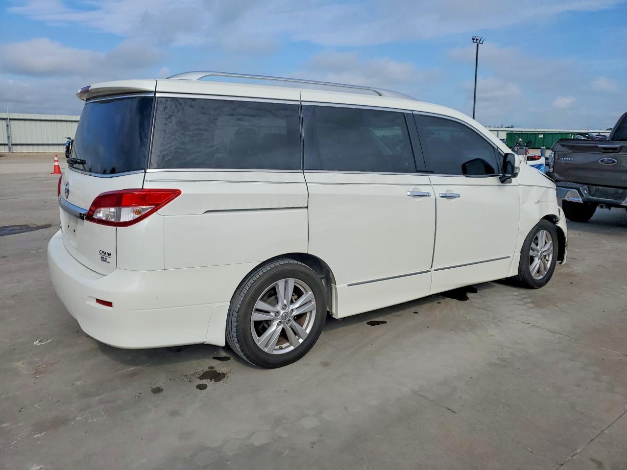 2015 Nissan Quest 3.5 Sl Белый vin: JN8AE2KP4F9121702