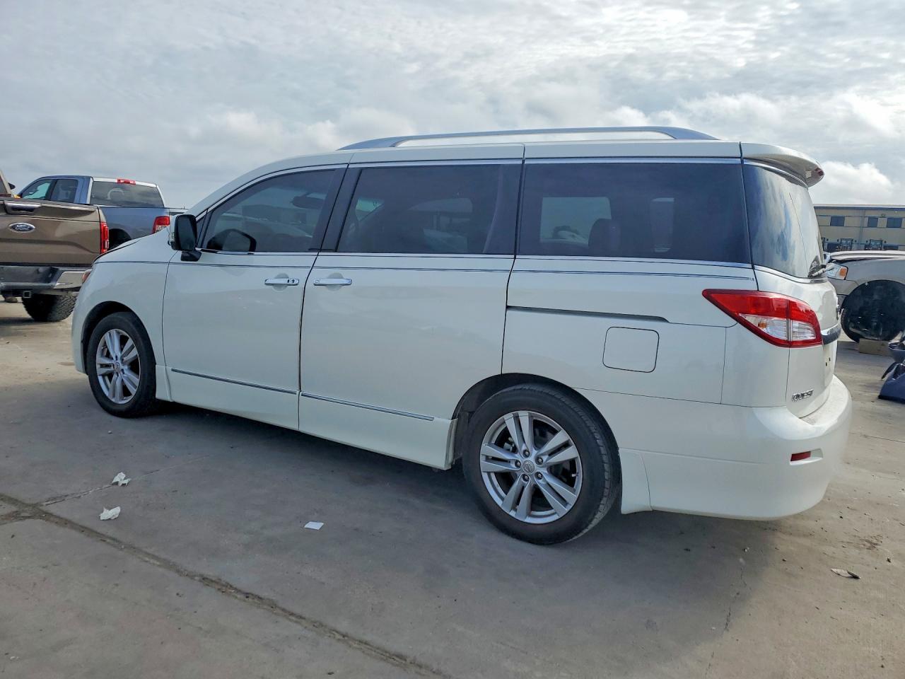 2015 Nissan Quest 3.5 Sl Белый vin: JN8AE2KP4F9121702