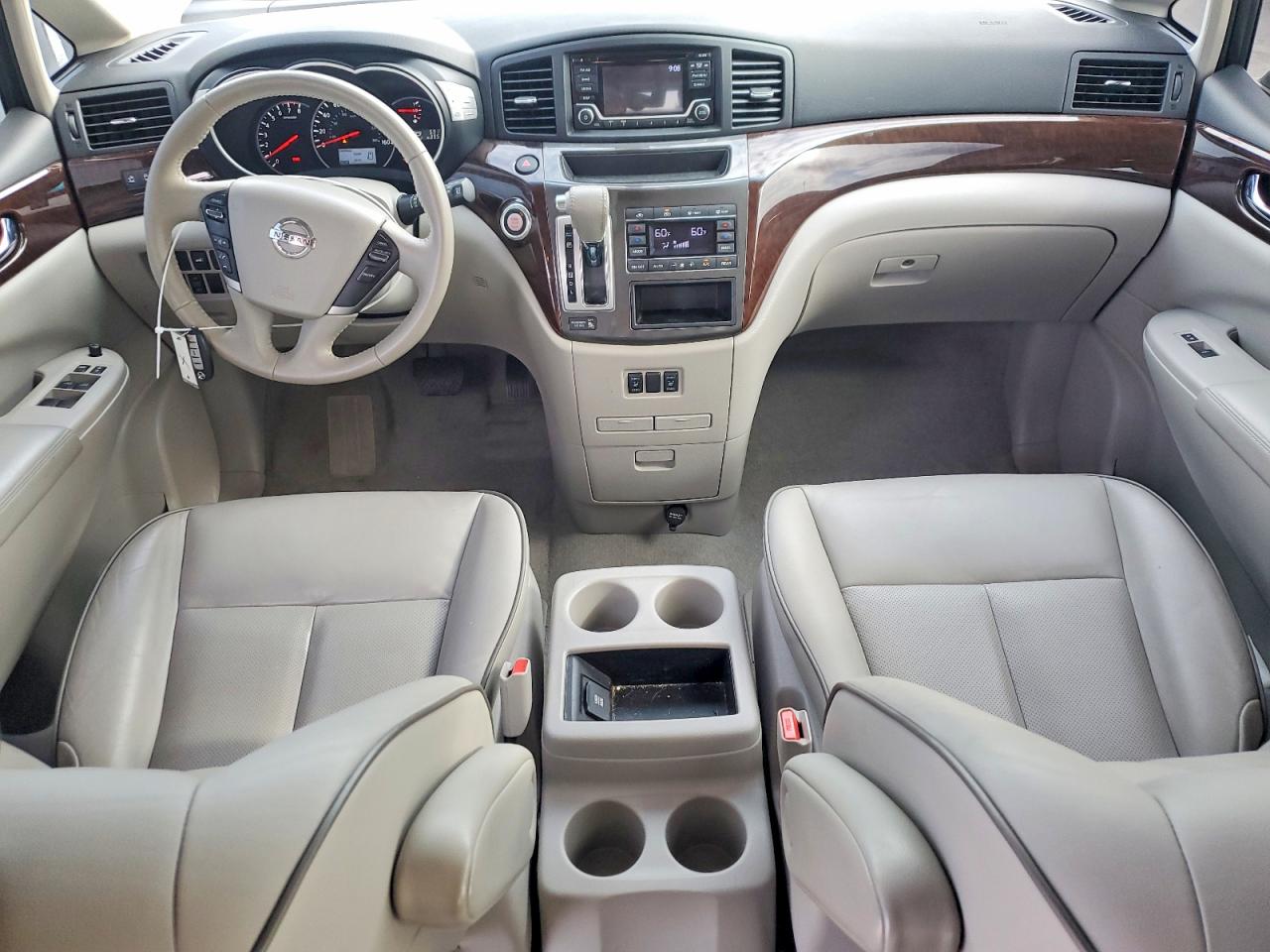 2015 Nissan Quest 3.5 Sl Белый vin: JN8AE2KP4F9121702