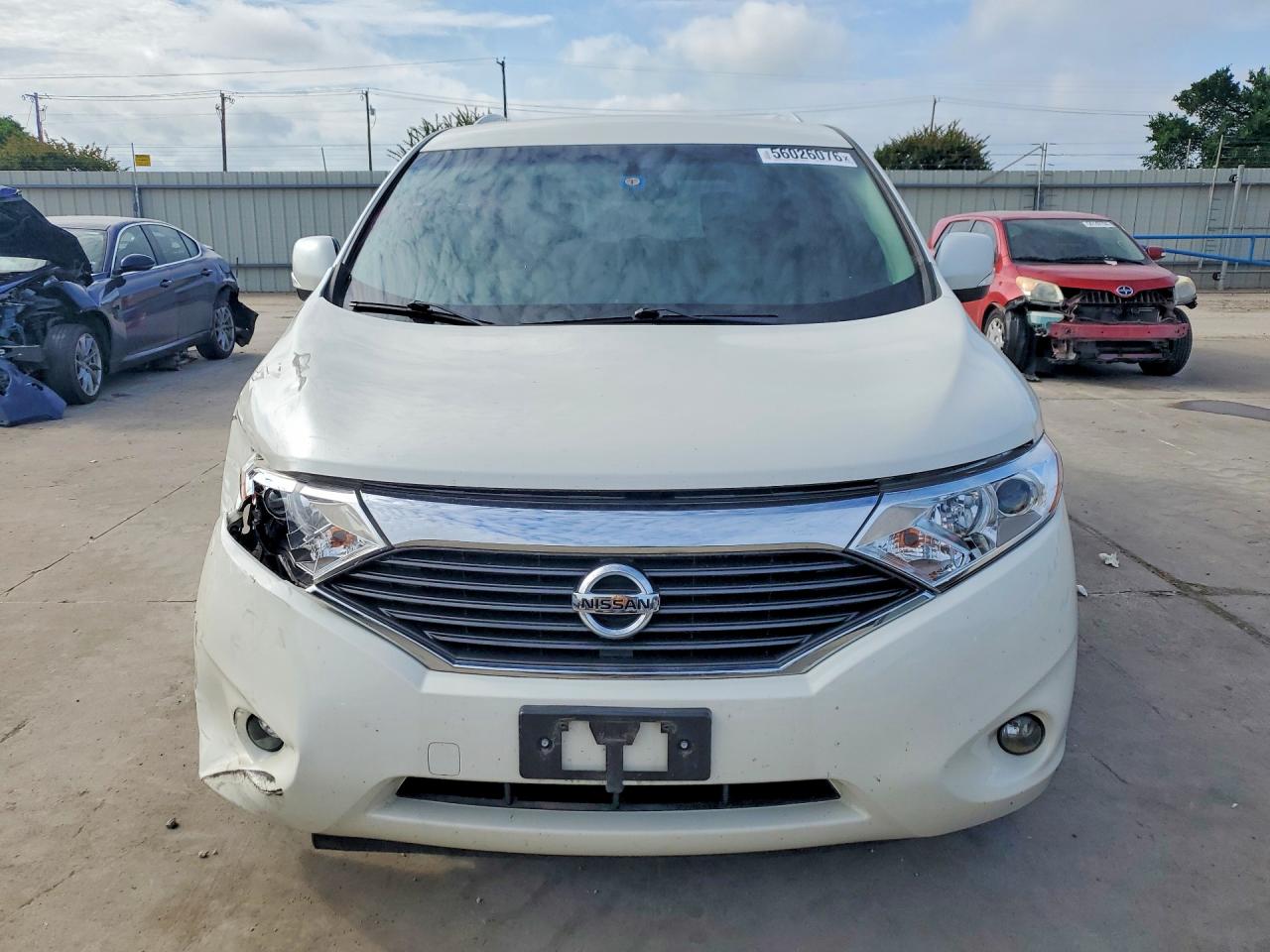 2015 Nissan Quest 3.5 Sl Белый vin: JN8AE2KP4F9121702