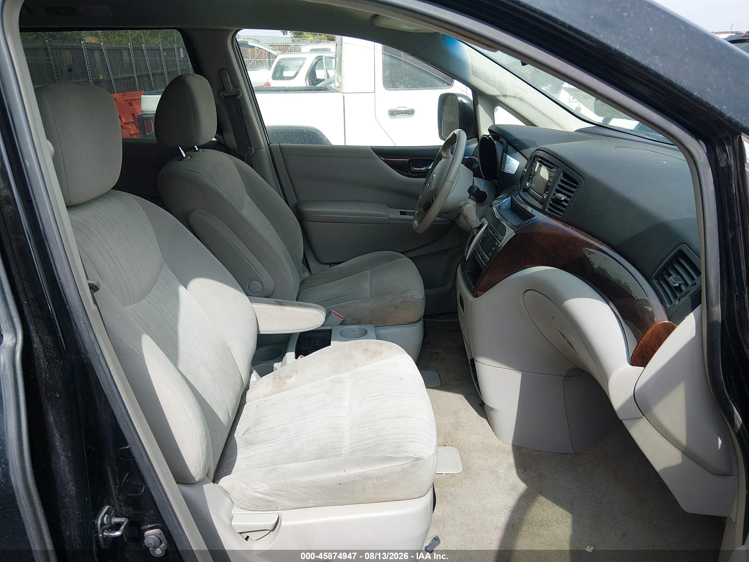 2015 Nissan Quest Platinum/s/sl/sv Black vin: JN8AE2KP4F9121750