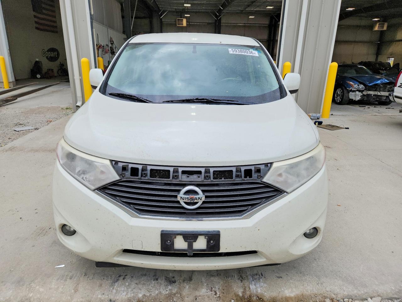 2015 Nissan Quest 3.5 Sv Beige vin: JN8AE2KP4F9123465