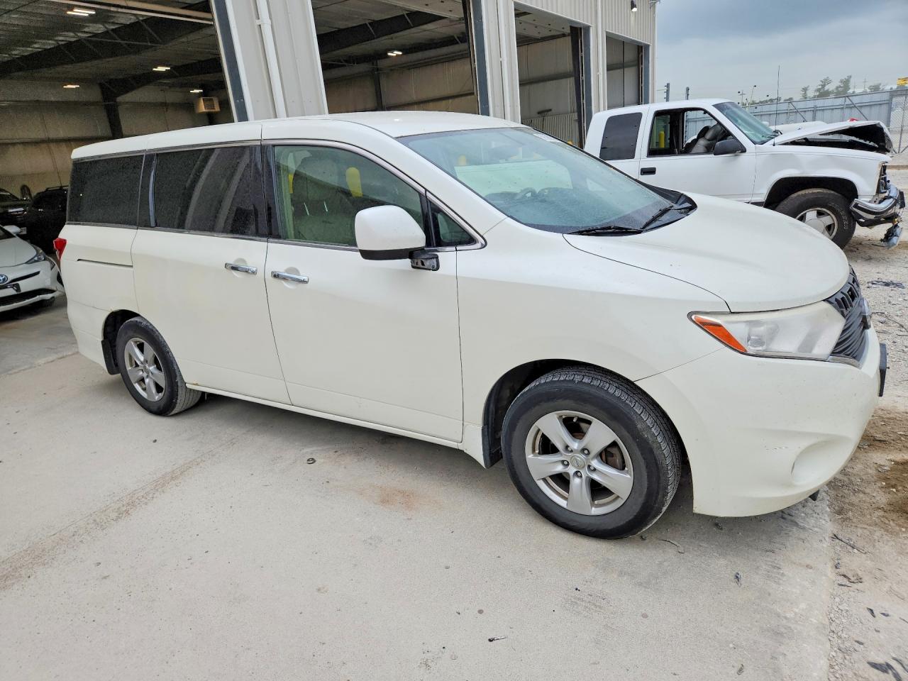 2015 Nissan Quest 3.5 Sv Beige vin: JN8AE2KP4F9123465
