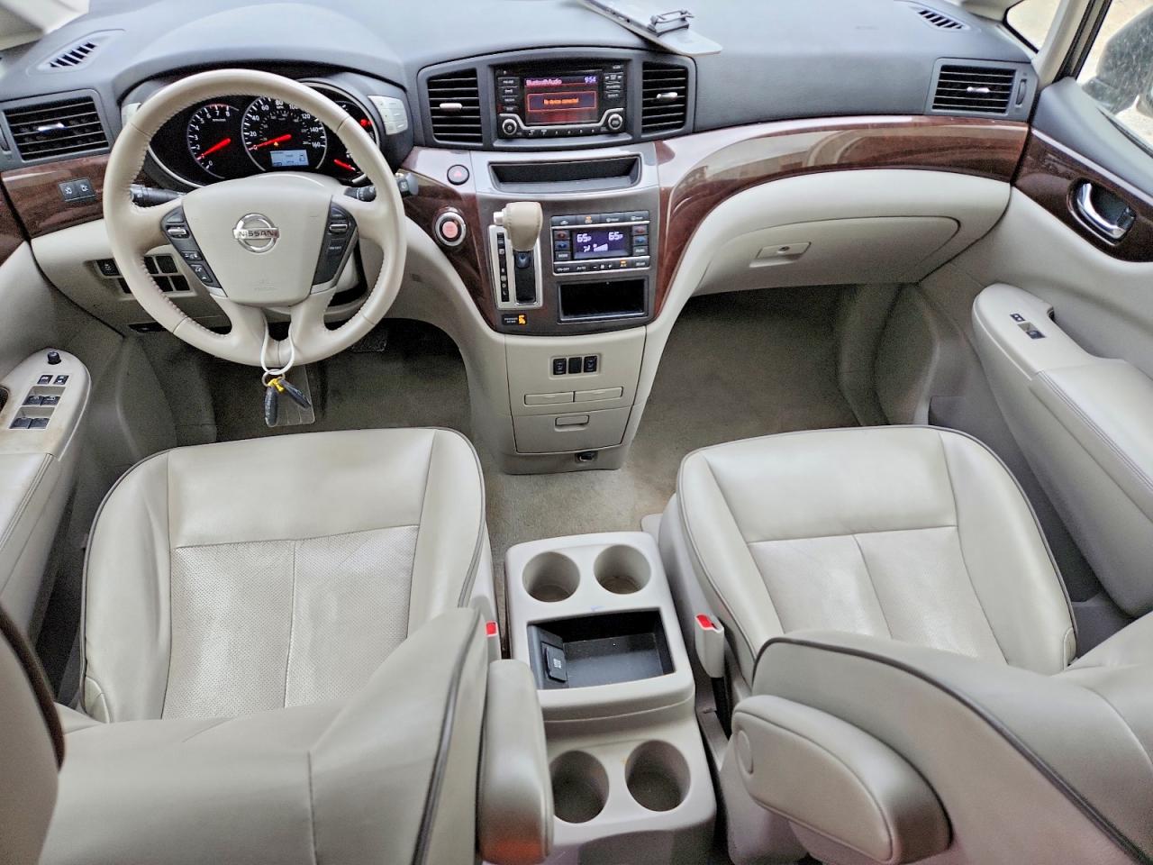 2015 Nissan Quest 3.5 Sv Beige vin: JN8AE2KP4F9123465