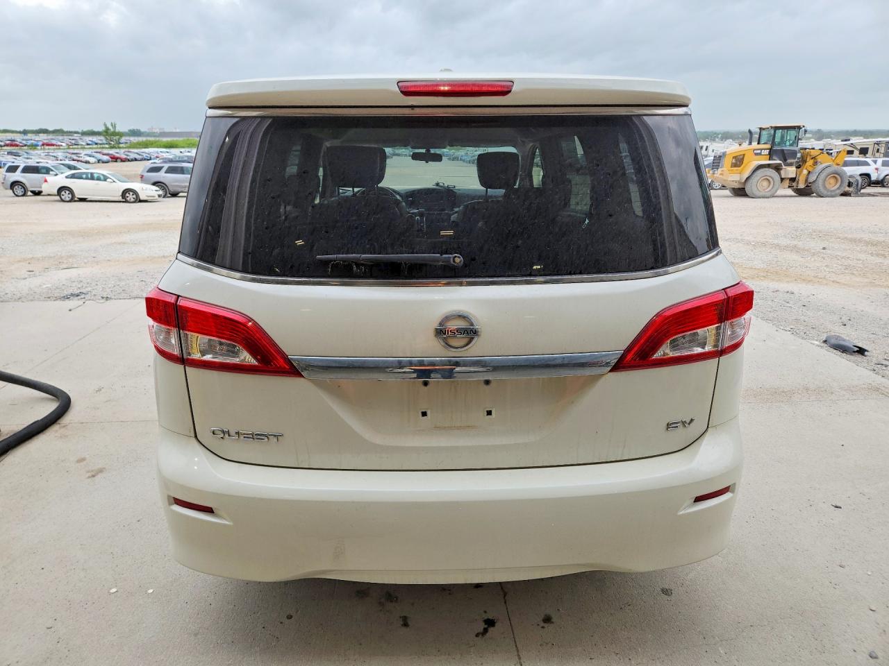 2015 Nissan Quest 3.5 Sv Beige vin: JN8AE2KP4F9123465
