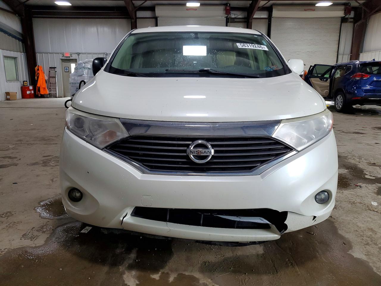 2015 Nissan Quest 3.5 Sl White vin: JN8AE2KP4F9123787