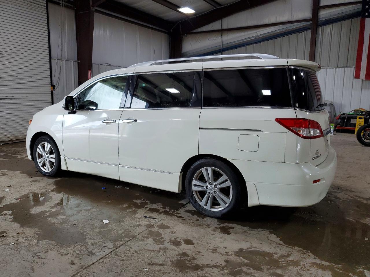 2015 Nissan Quest 3.5 Sl White vin: JN8AE2KP4F9123787