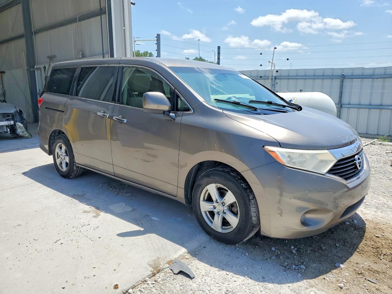 2015 Nissan Quest 3.5 Sv Серый vin: JN8AE2KP4F9126902