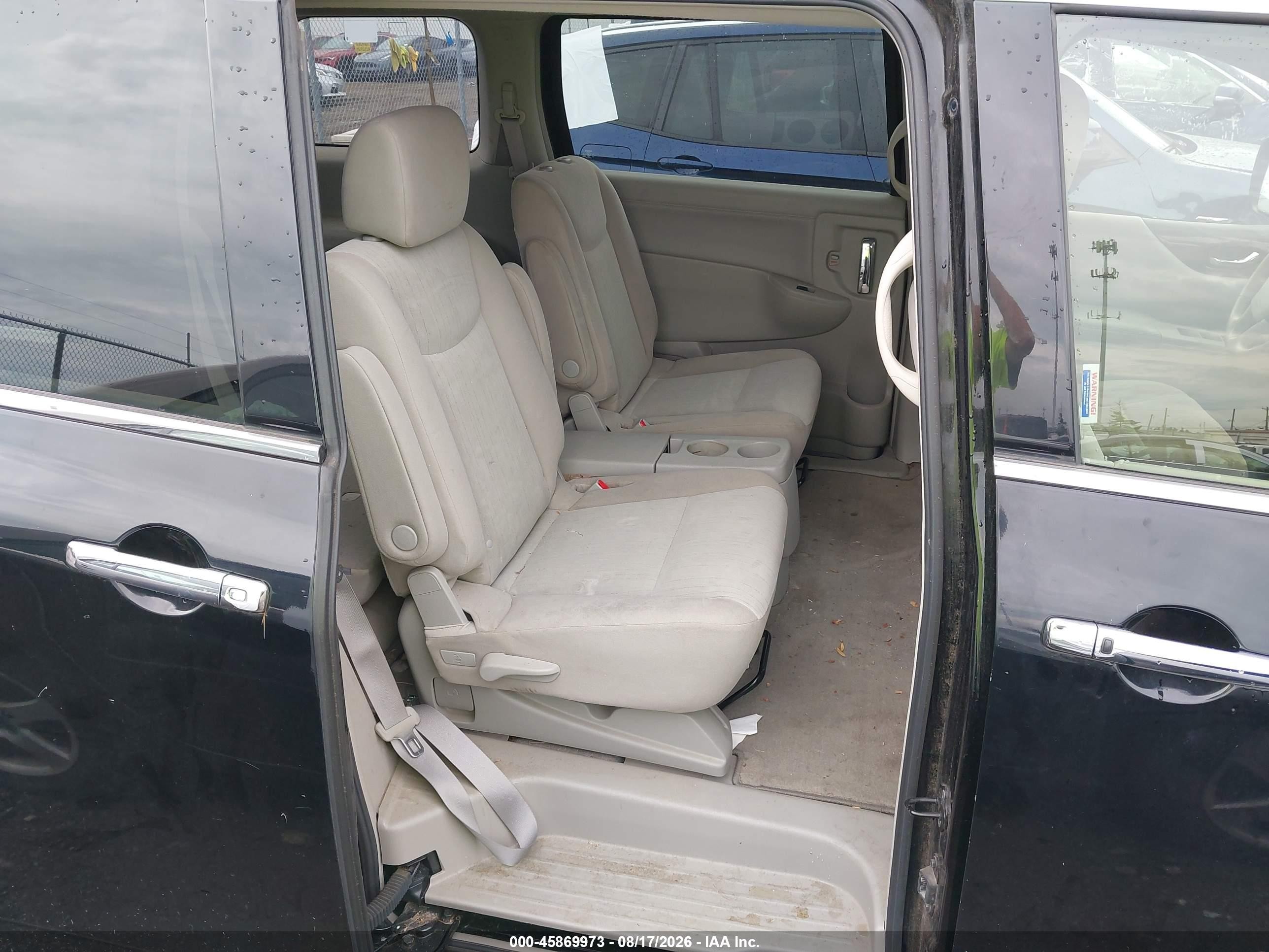 2015 Nissan Quest Sv Black vin: JN8AE2KP4F9131596