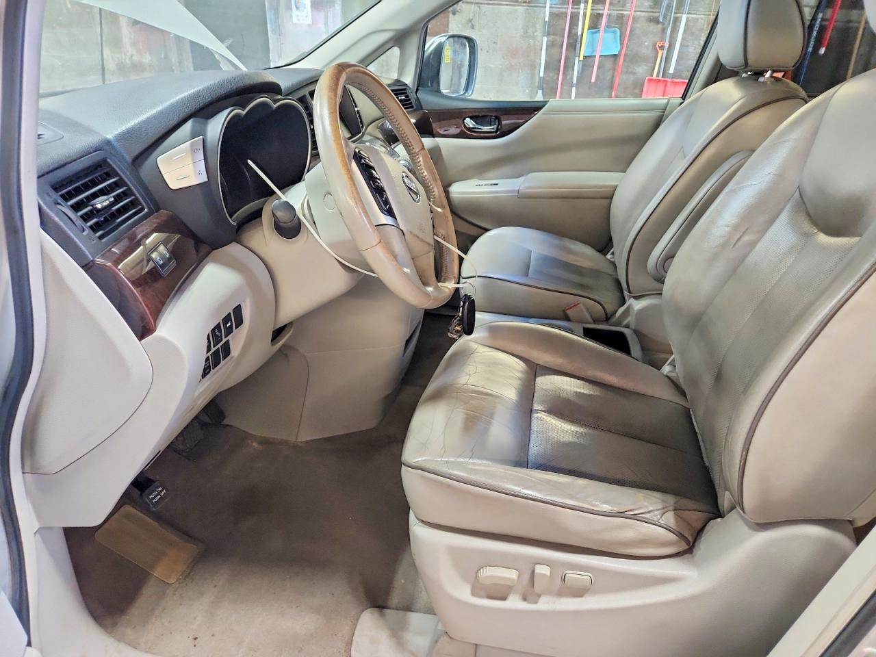 2011 Nissan Quest 3.5 S Silver vin: JN8AE2KP5B9005788