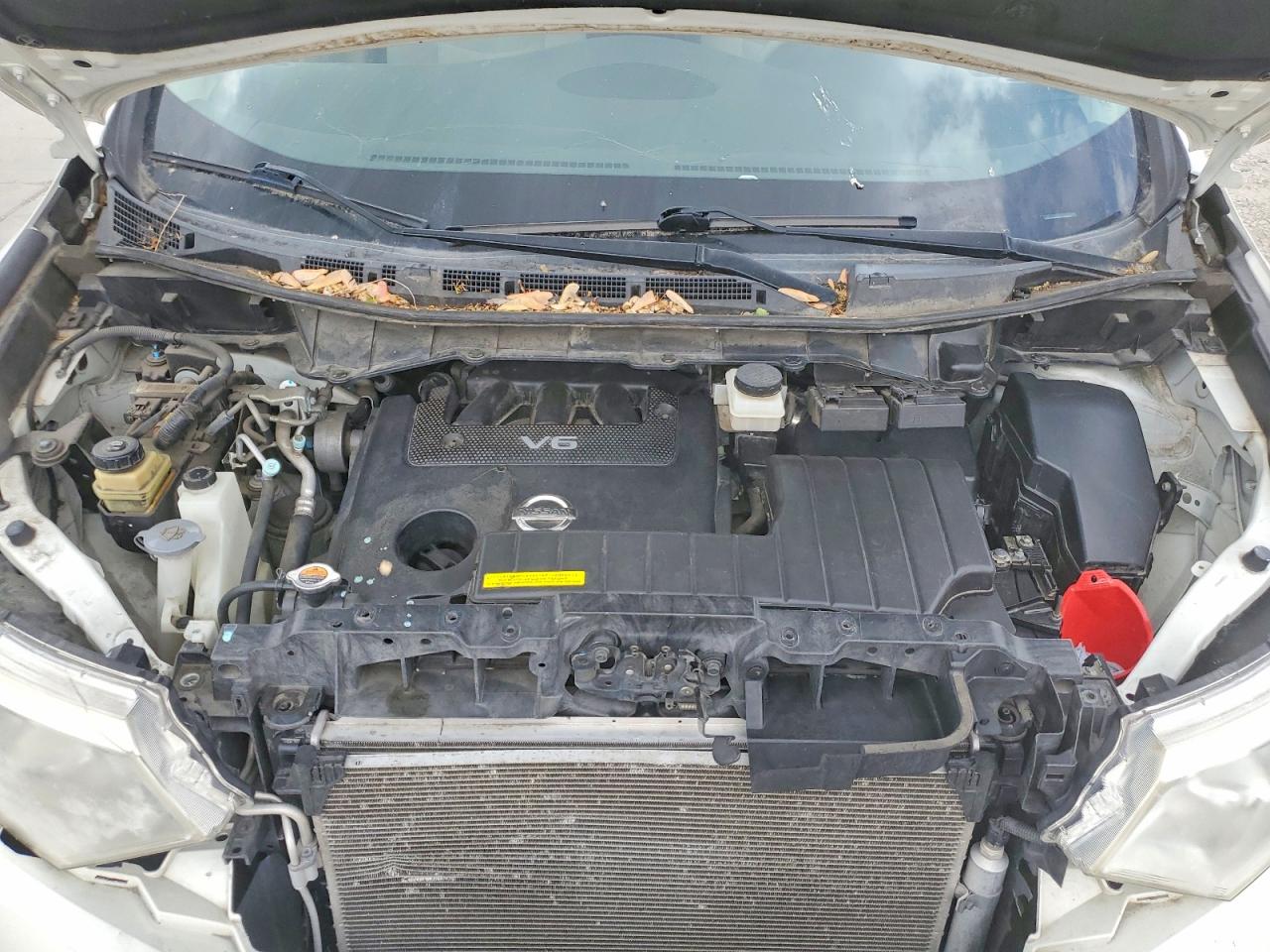 2012 Nissan Quest 3.5 S White vin: JN8AE2KP5C9038288