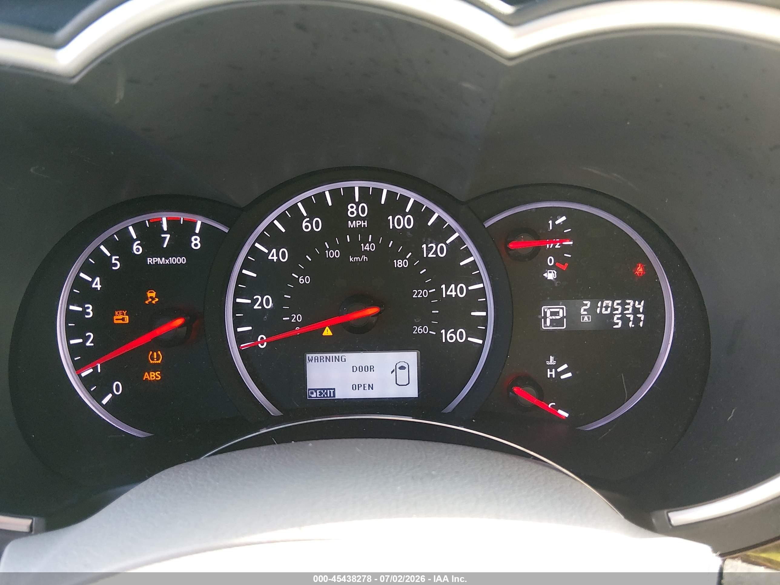 2013 Nissan Quest Sl Gold vin: JN8AE2KP5D9060194