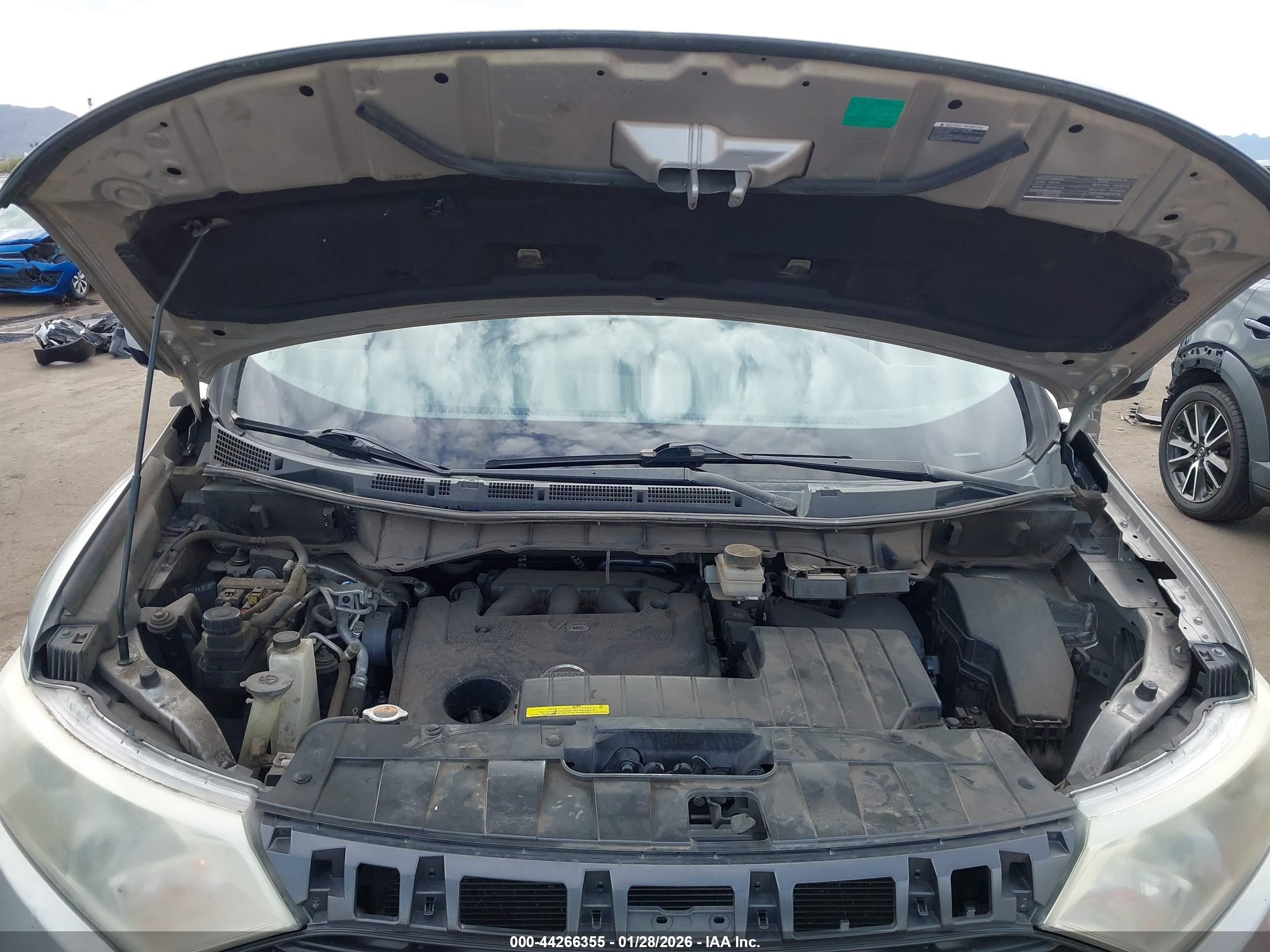 2013 Nissan Quest Sv Серый vin: JN8AE2KP5D9063810