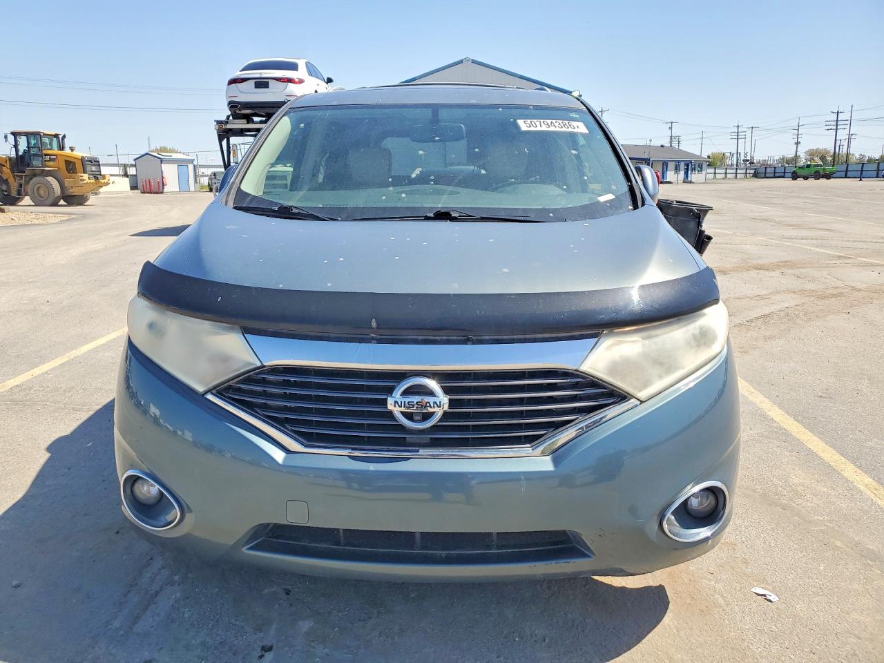 2013 Nissan Quest 3.5 S Blue vin: JN8AE2KP5D9064147