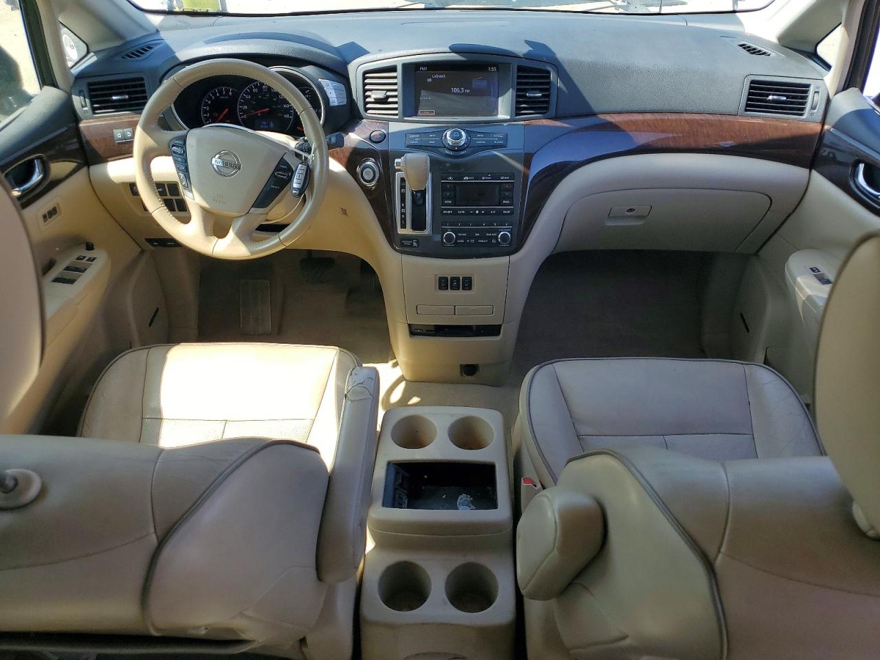 2013 Nissan Quest 3.5 S Blue vin: JN8AE2KP5D9064147