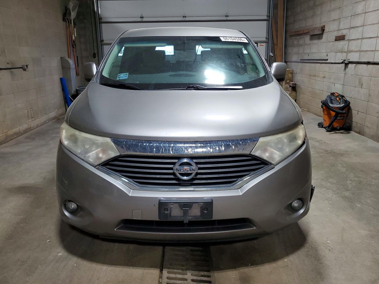 2013 Nissan Quest 3.5 S Gray vin: JN8AE2KP5D9064780