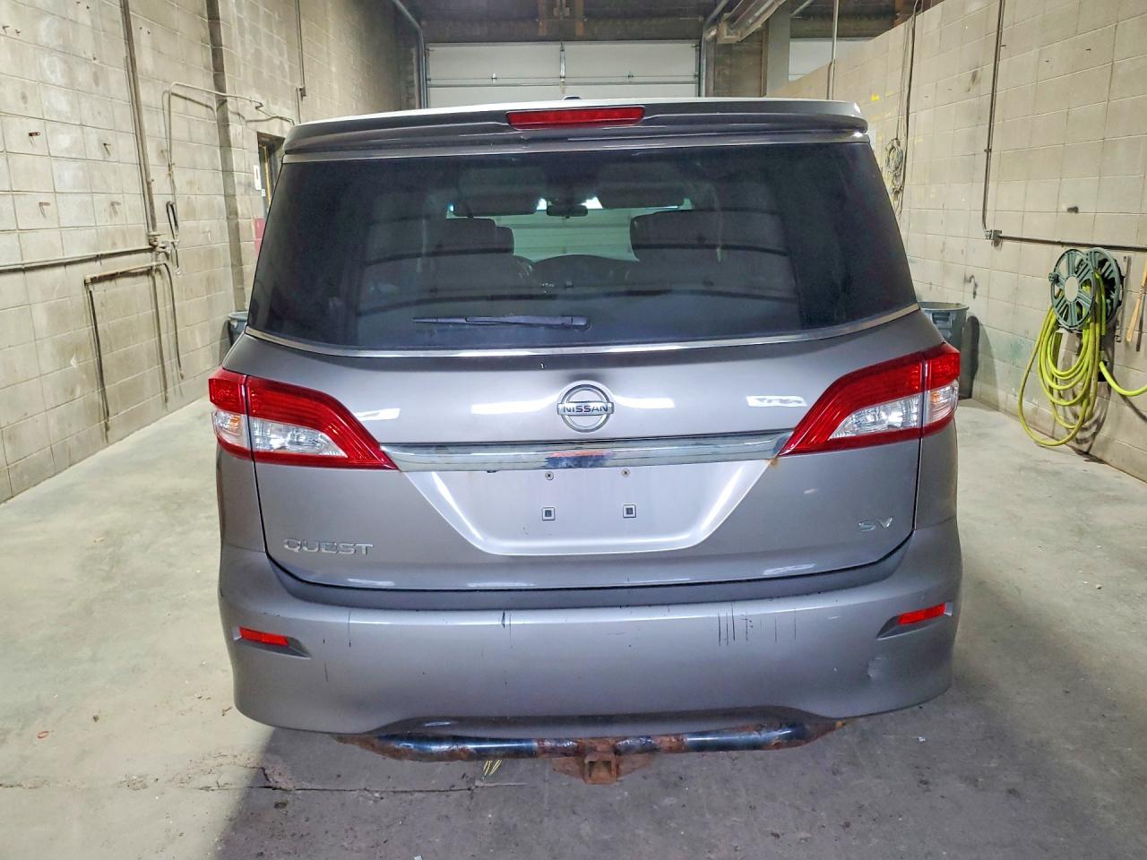 2013 Nissan Quest 3.5 S Gray vin: JN8AE2KP5D9064780