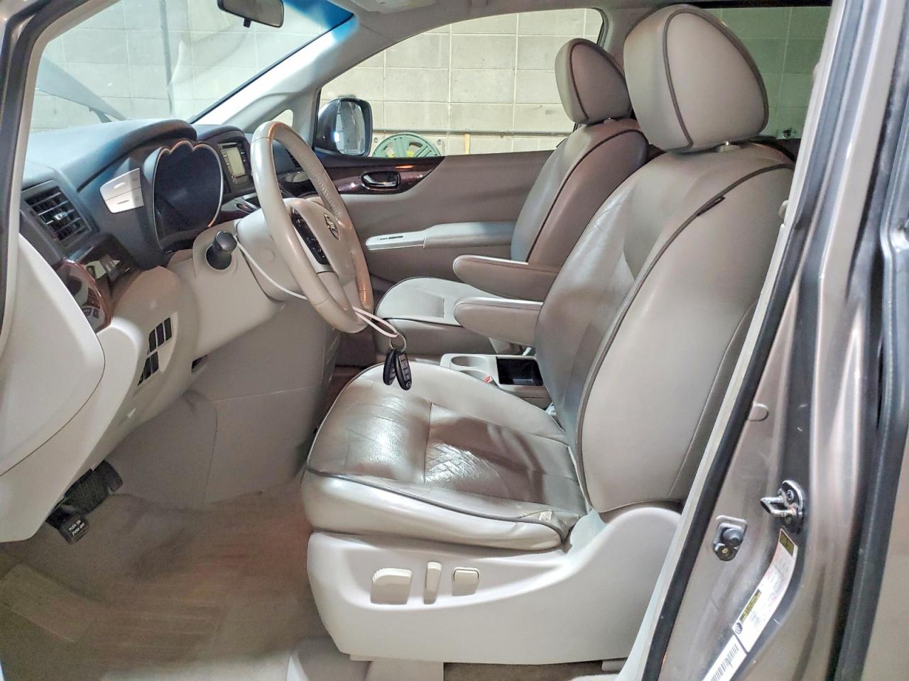 2013 Nissan Quest 3.5 S Gray vin: JN8AE2KP5D9064780