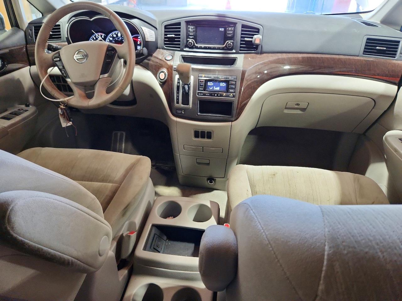 2015 Nissan Quest 3.5 Sv Gray vin: JN8AE2KP5F9130036