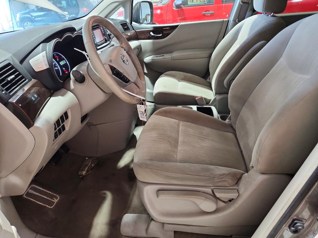 2015 Nissan Quest 3.5 Sv Gray vin: JN8AE2KP5F9130036