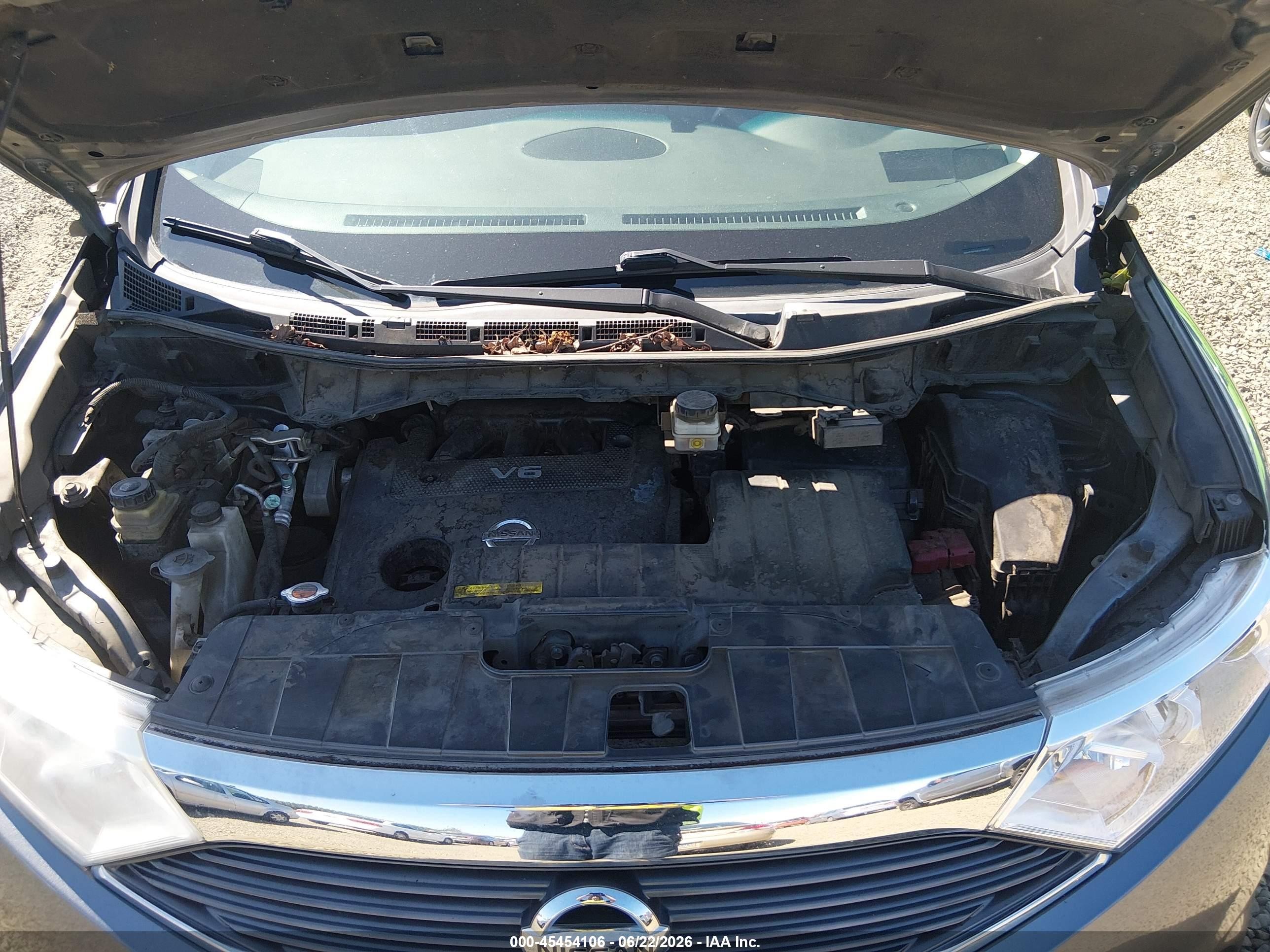 2015 Nissan Quest Platinum/s/sl/sv Gray vin: JN8AE2KP5F9130392