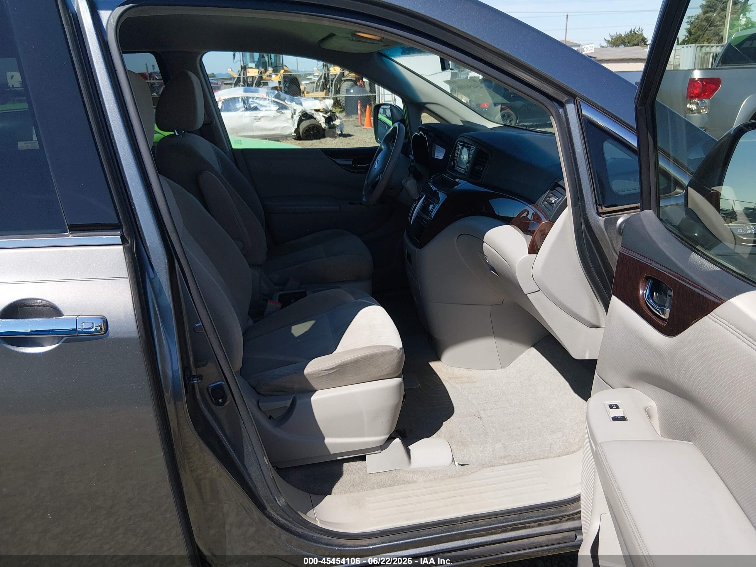 2015 Nissan Quest Platinum/s/sl/sv Gray vin: JN8AE2KP5F9130392