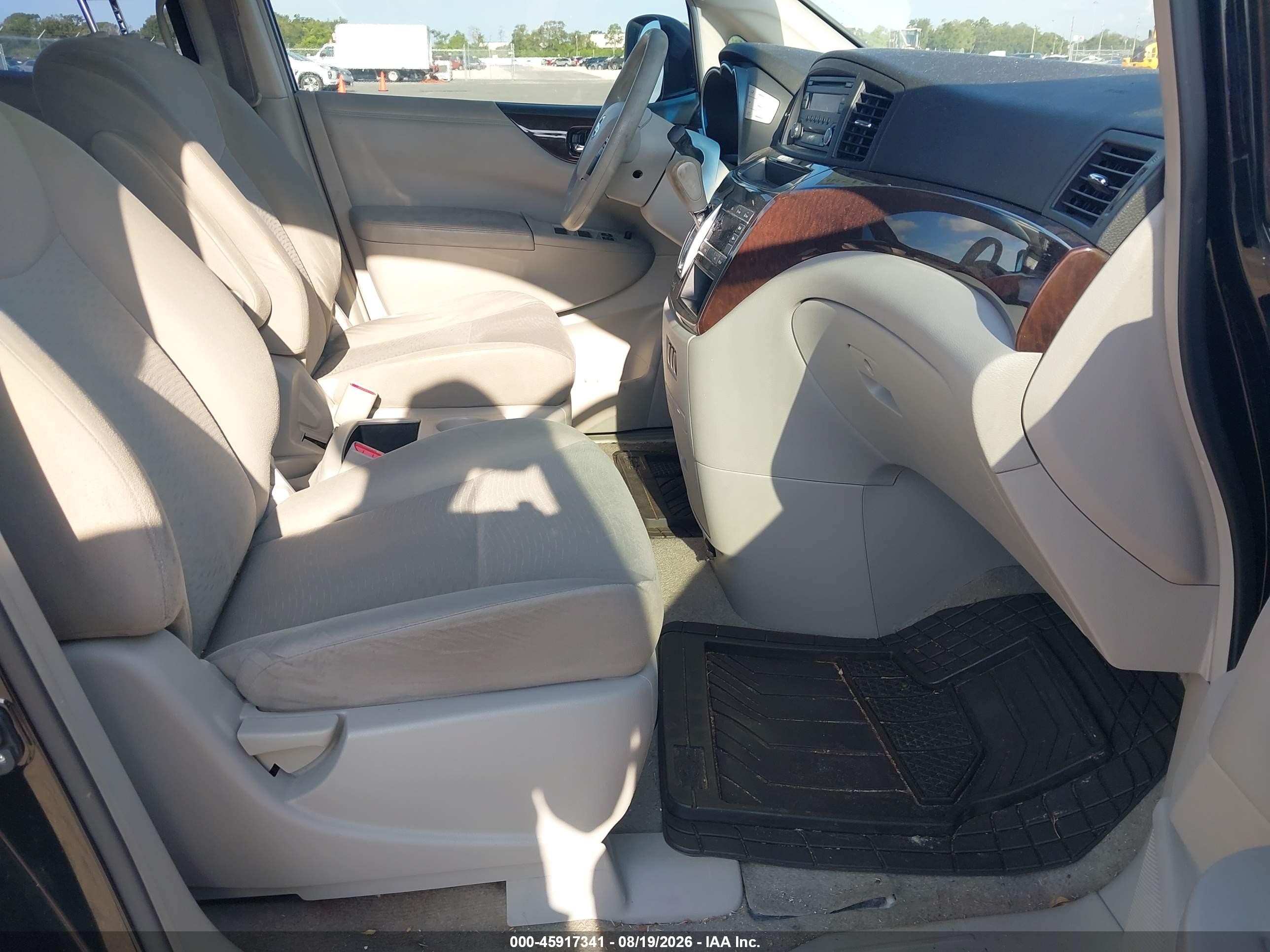 2015 Nissan Quest Platinum/s/sl/sv Black vin: JN8AE2KP5F9130716