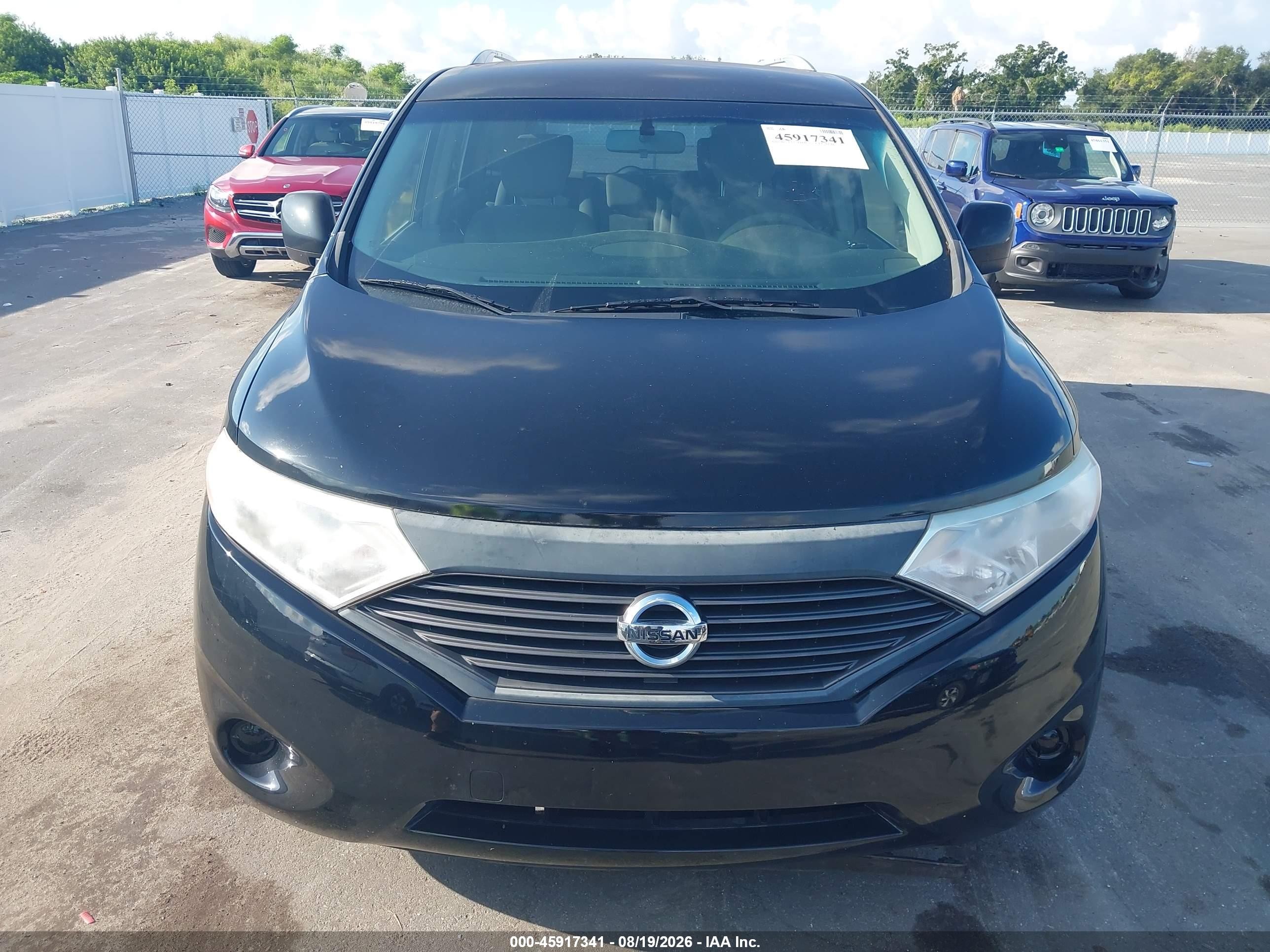 2015 Nissan Quest Platinum/s/sl/sv Black vin: JN8AE2KP5F9130716