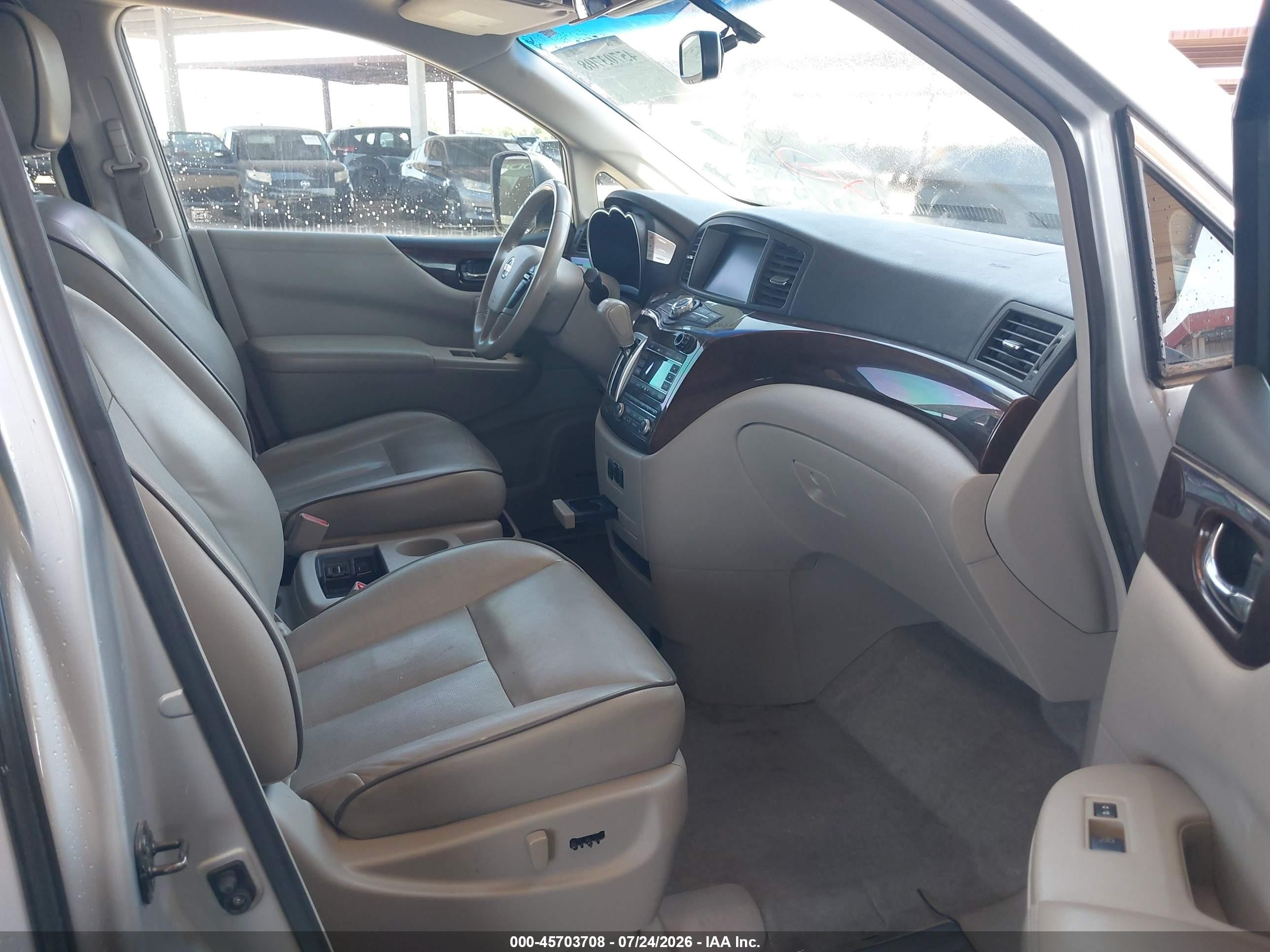 2011 Nissan Quest Le Gray vin: JN8AE2KP6B9002141