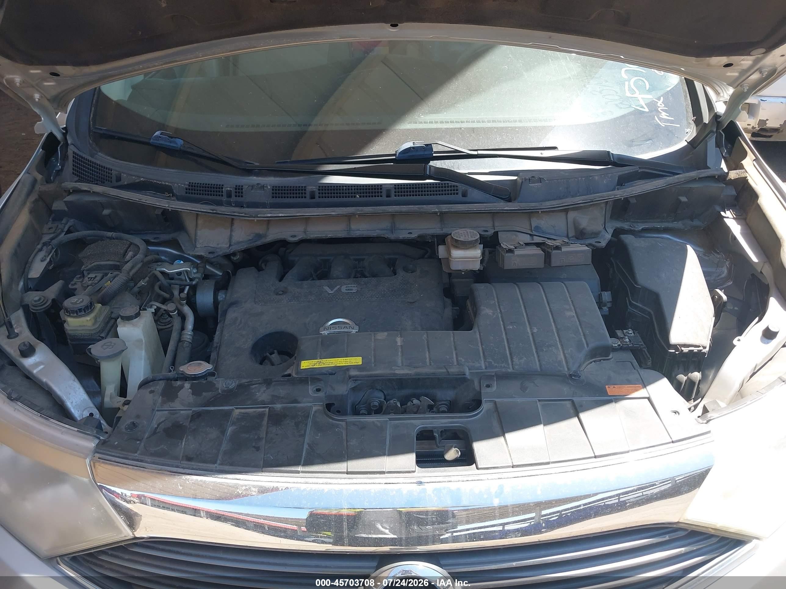 2011 Nissan Quest Le Gray vin: JN8AE2KP6B9002141