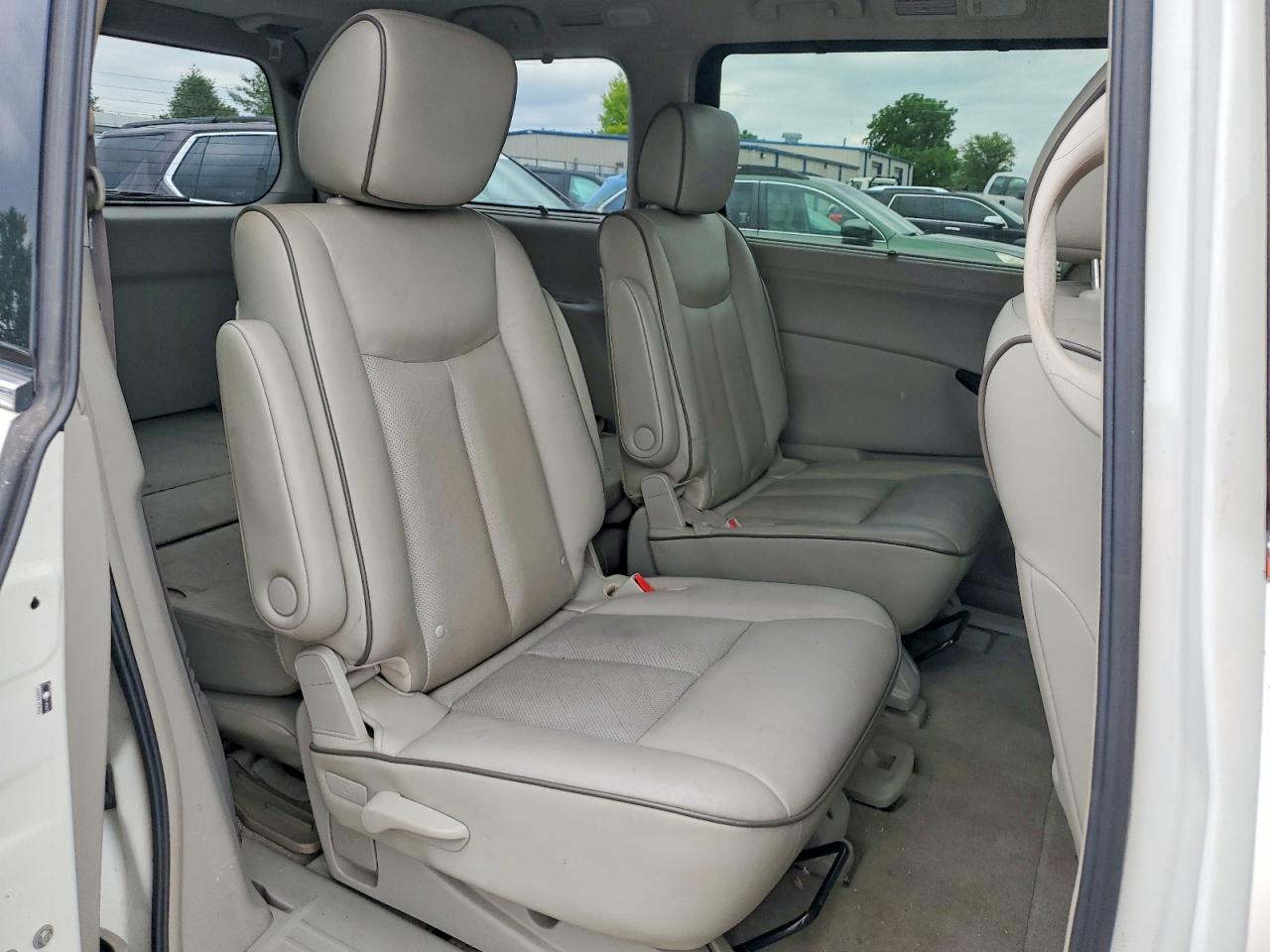 2012 Nissan Quest 3.5 S White vin: JN8AE2KP6C9031740