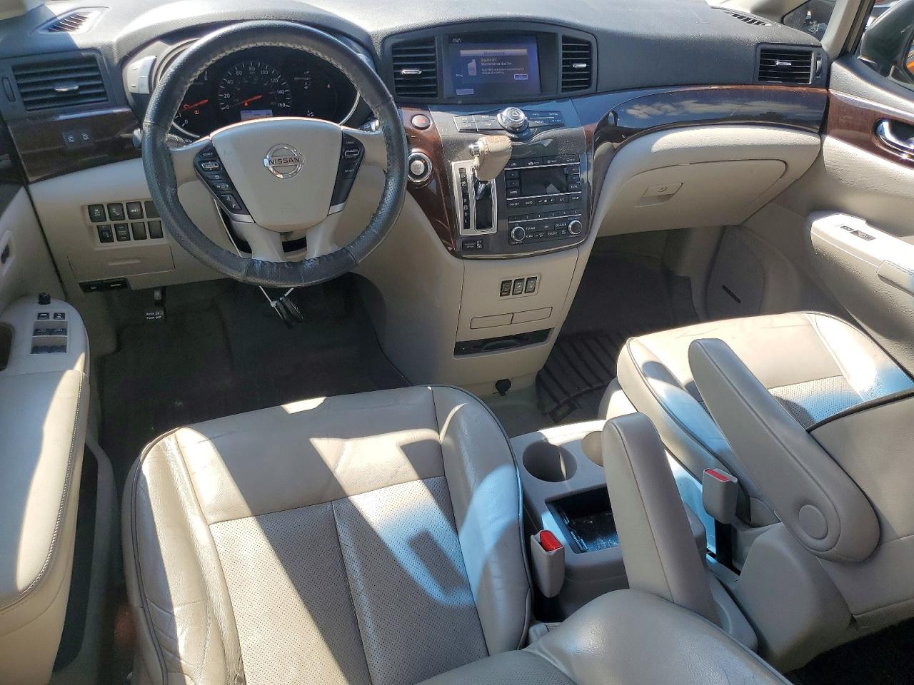 2012 Nissan Quest 3.5 S Blue vin: JN8AE2KP6C9033777