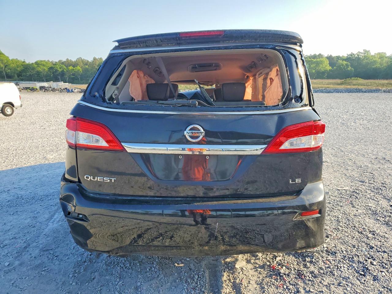 2012 Nissan Quest 3.5 S Black vin: JN8AE2KP6C9040406