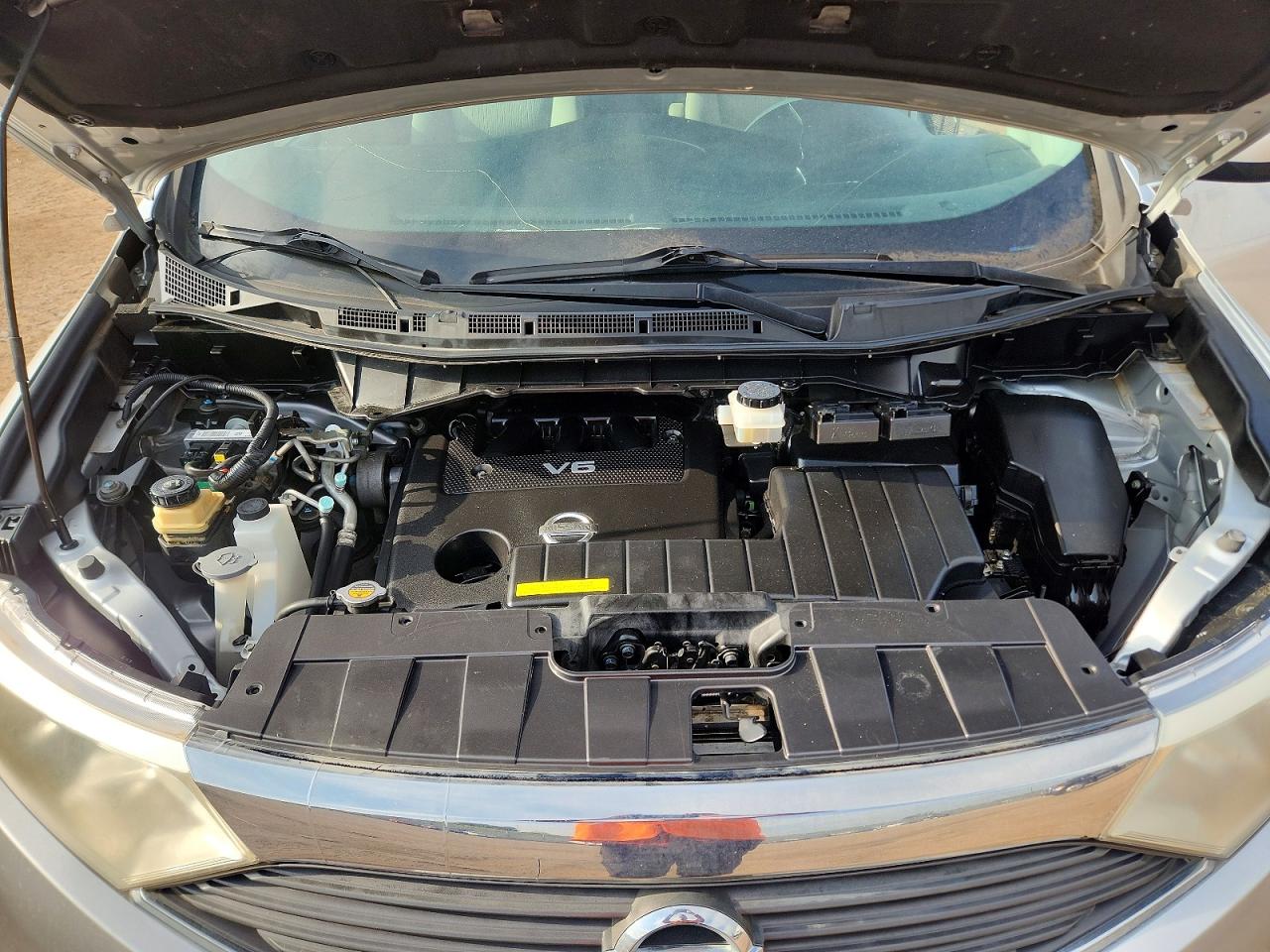 2012 Nissan Quest 3.5 S Silver vin: JN8AE2KP6C9046397