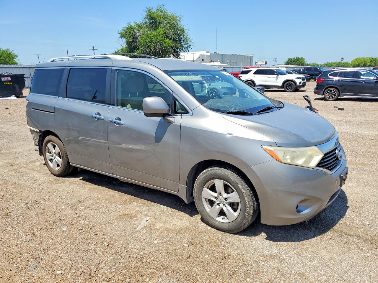 2012 Niss Quest Gray vin: JN8AE2KP6C9050787