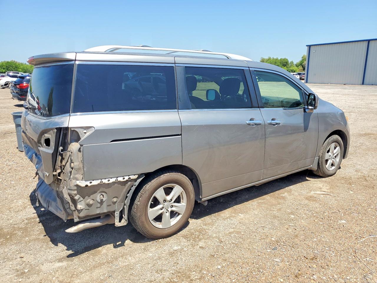 2012 Niss Quest Gray vin: JN8AE2KP6C9050787