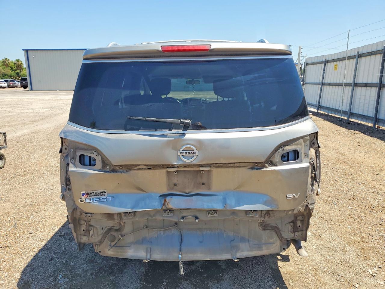 2012 Niss Quest Gray vin: JN8AE2KP6C9050787