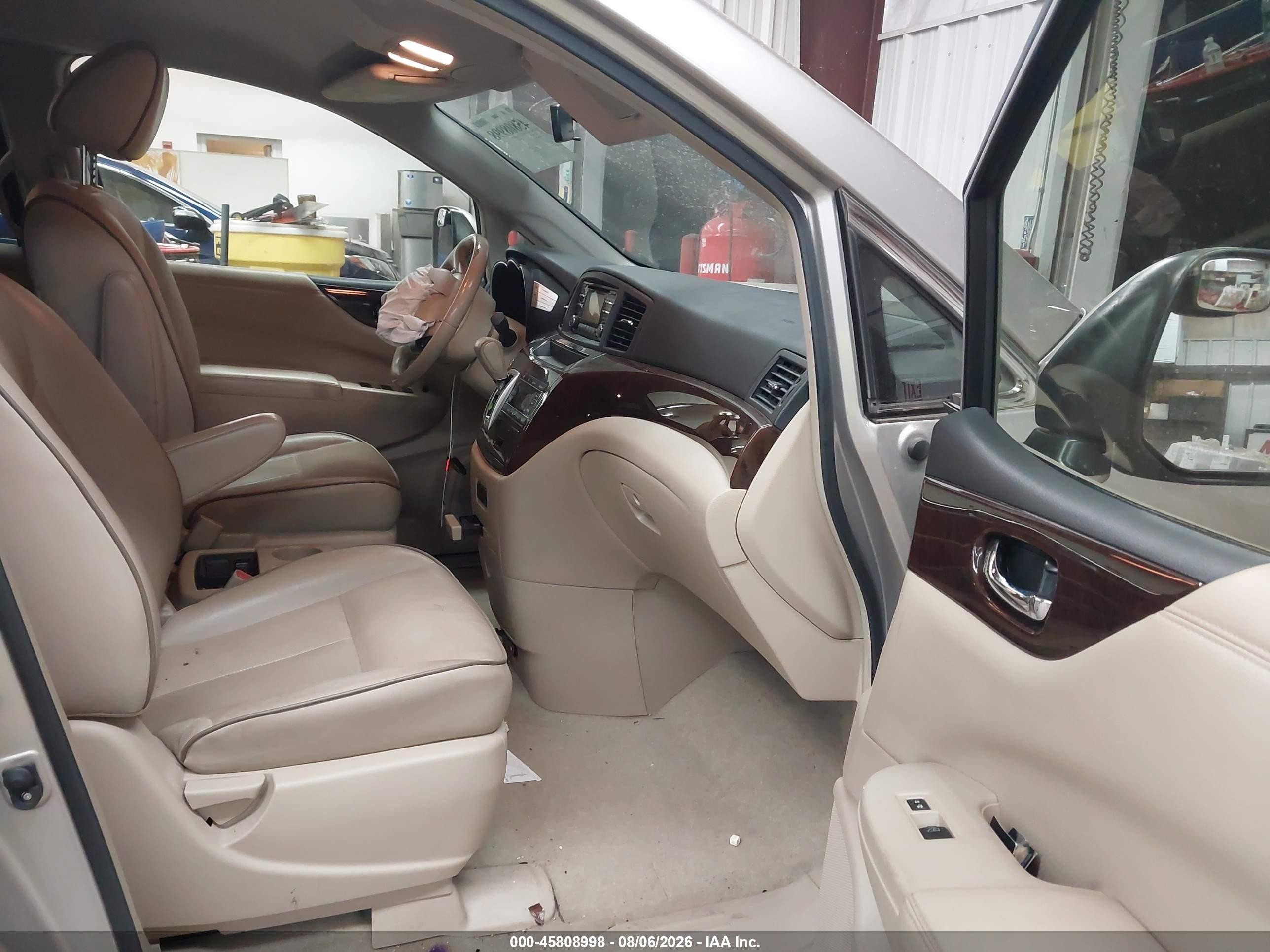 2013 Nissan Quest Sv Золотой vin: JN8AE2KP6D9060043
