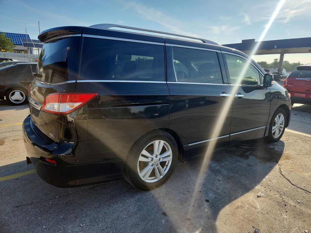 2013 Nissan Quest 3.5 S Черный vin: JN8AE2KP6D9066490