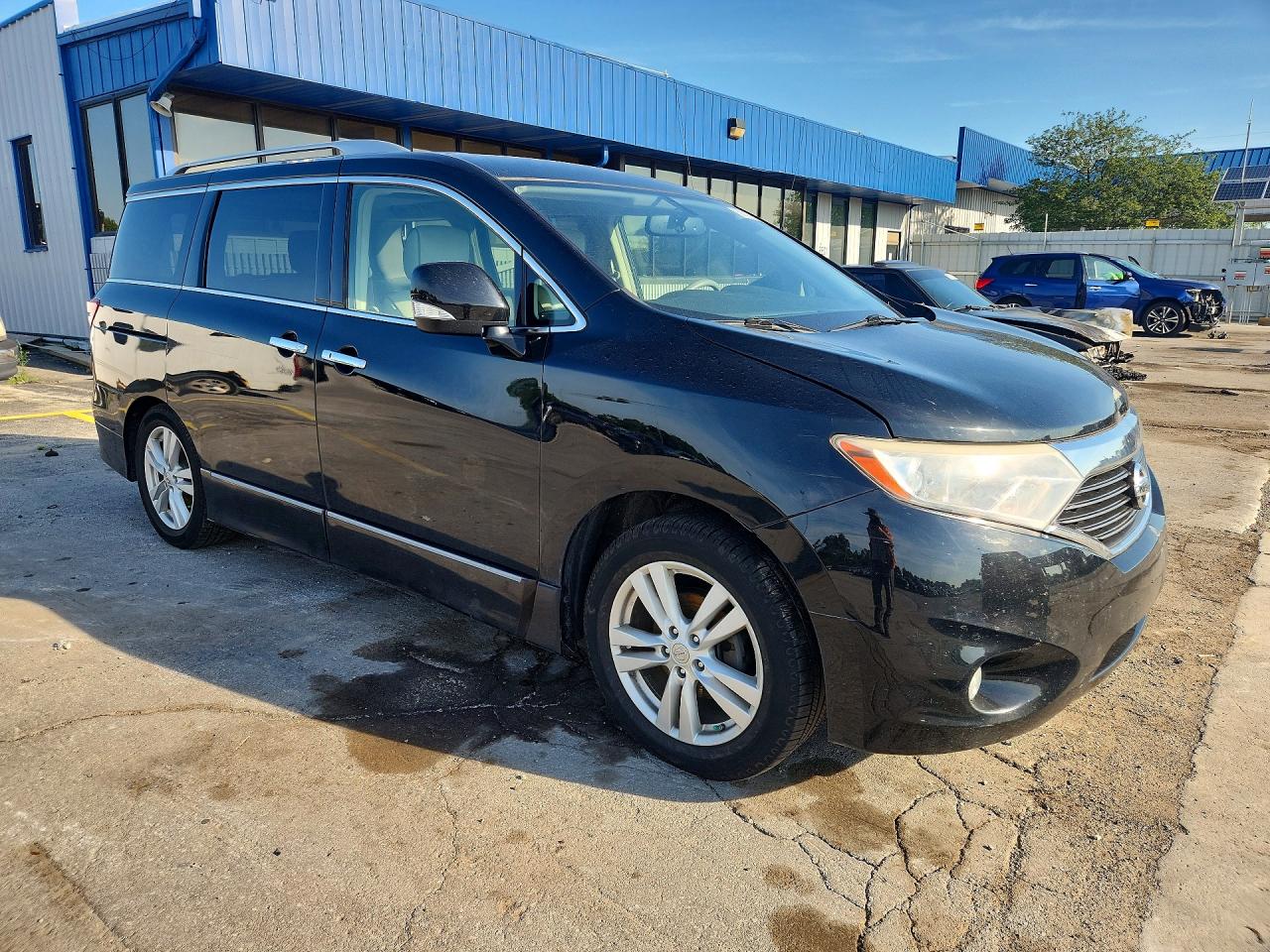 2013 Nissan Quest 3.5 S Черный vin: JN8AE2KP6D9066490