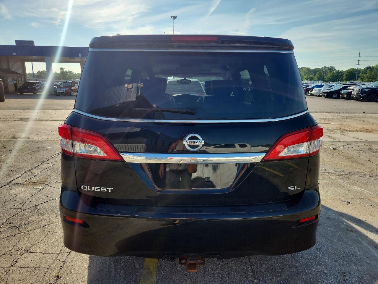 2013 Nissan Quest 3.5 S Черный vin: JN8AE2KP6D9066490