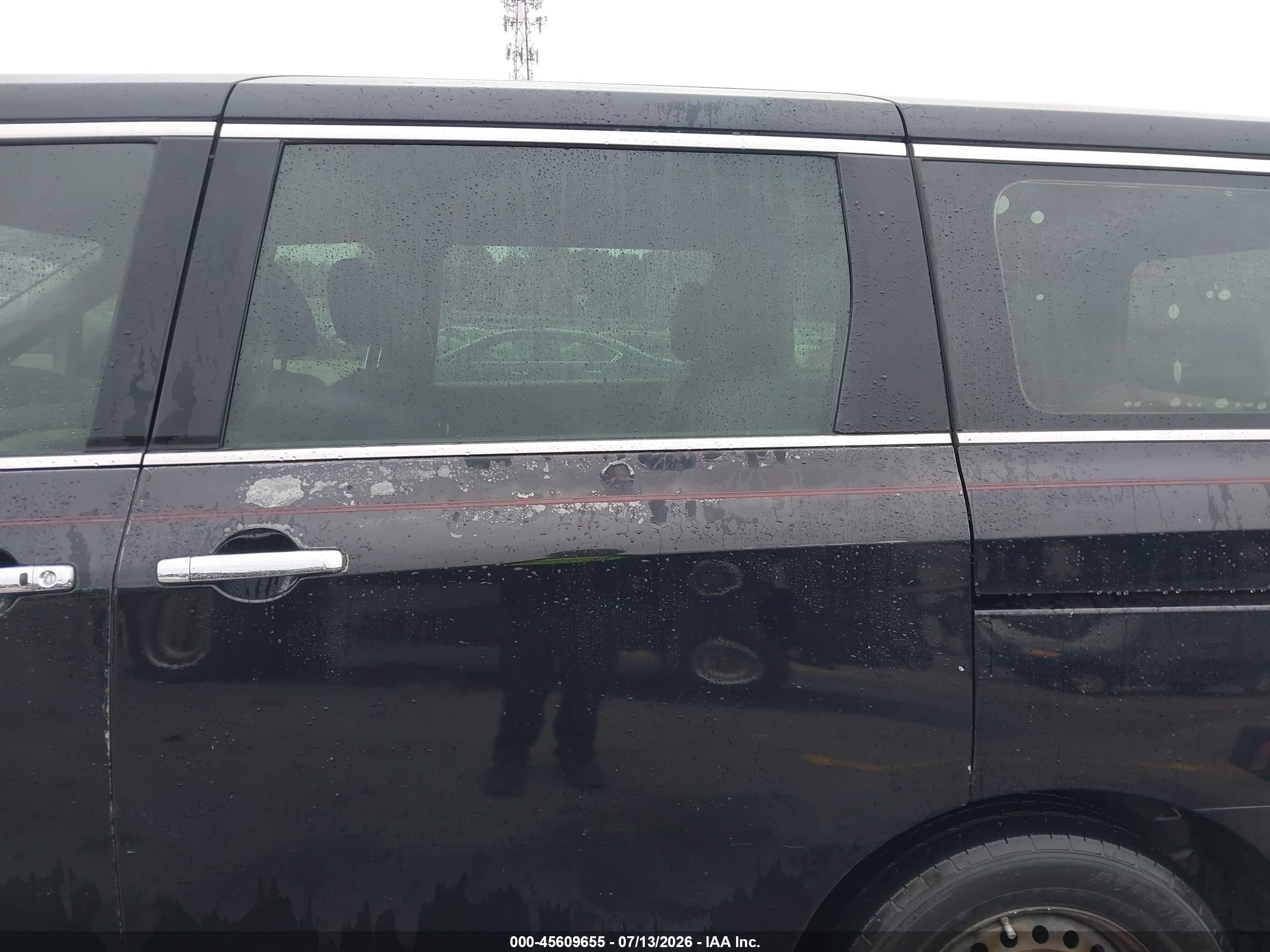 2014 Nissan Quest S Black vin: JN8AE2KP6E9104673